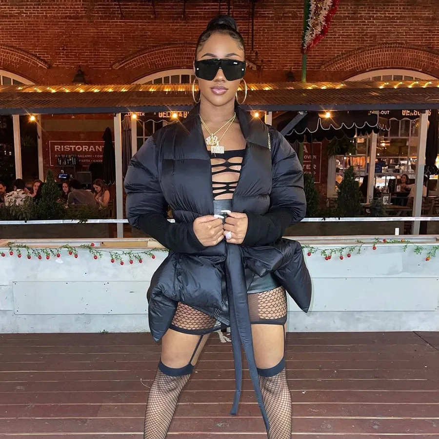 2023 Warm Women's Coats 2021 Winter Solid Puff Coats And Jackets Women