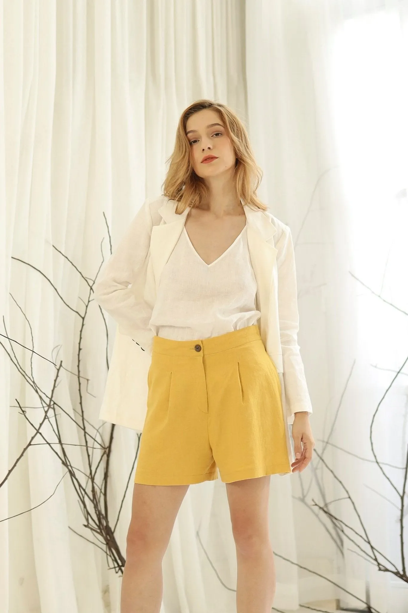 Andie Linen Shorts