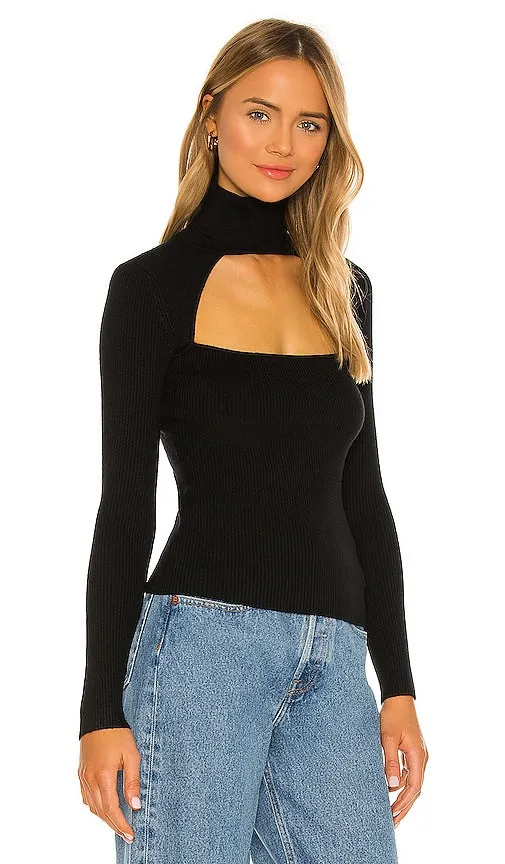 Camila Coelho Roscoe Sweater in Black