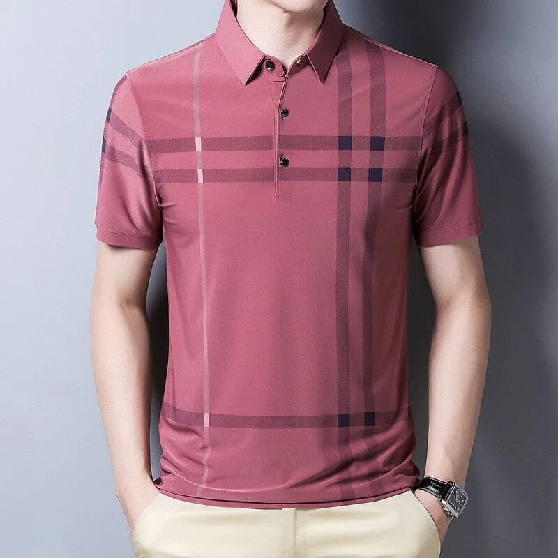 Camisa Masculina Gola Polo Listrada LC113