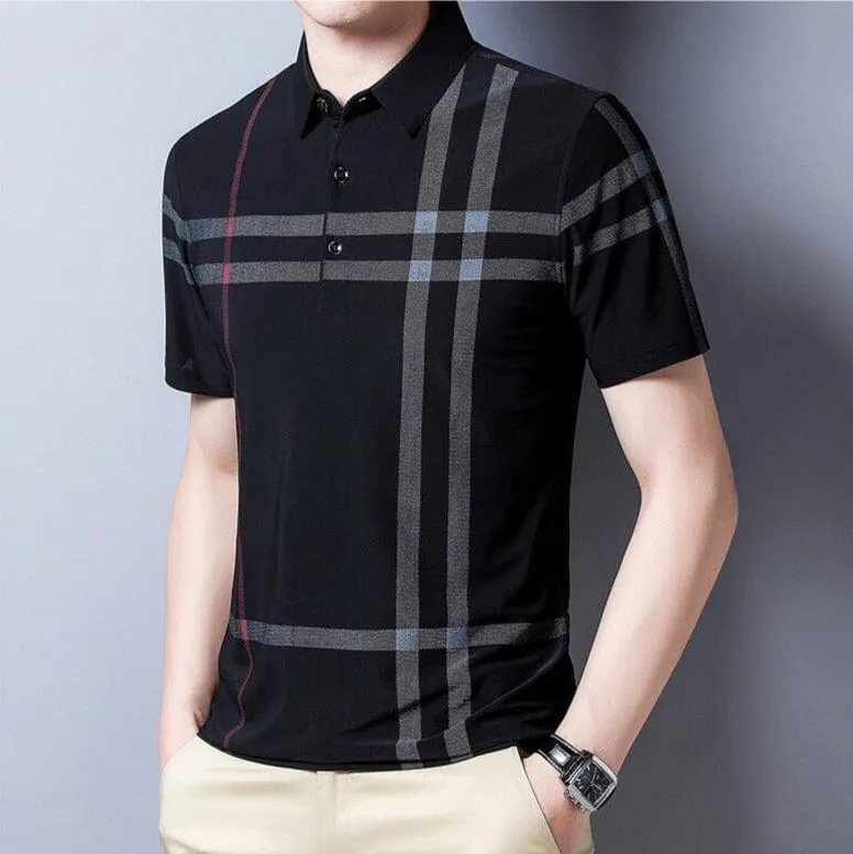 Camisa Masculina Gola Polo Listrada LC113