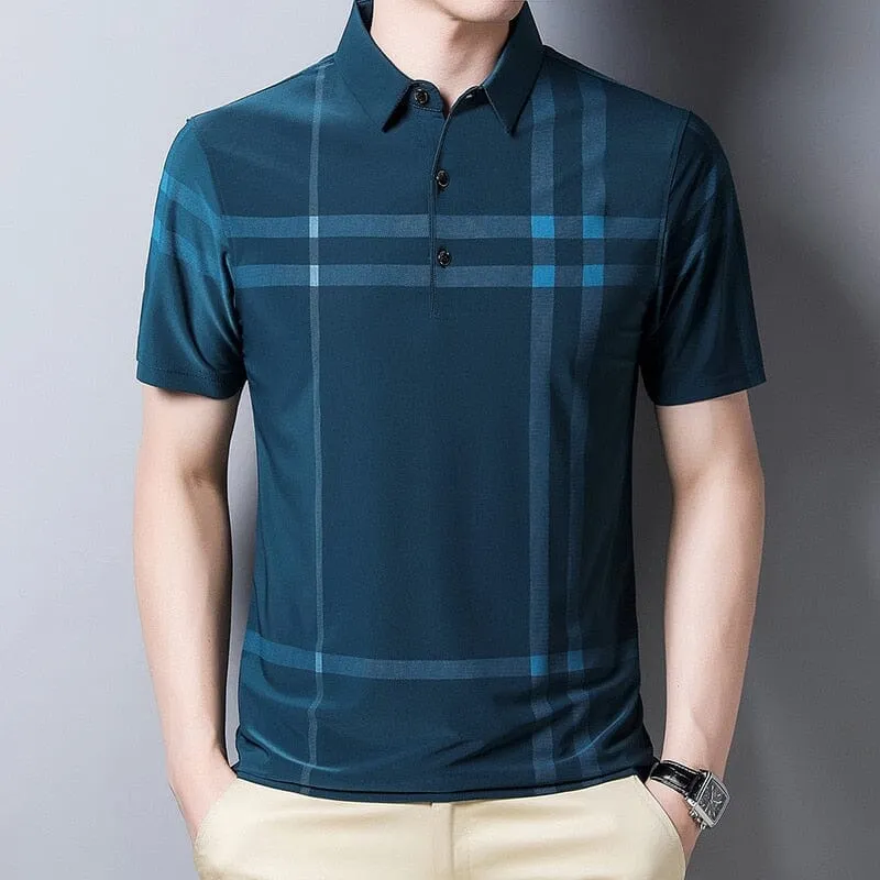 Camisa Masculina Gola Polo Listrada LC113