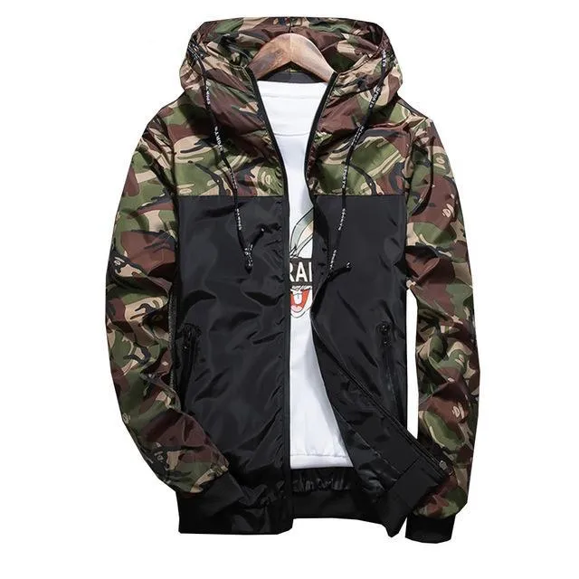 Camouflage Hooded Camo Army