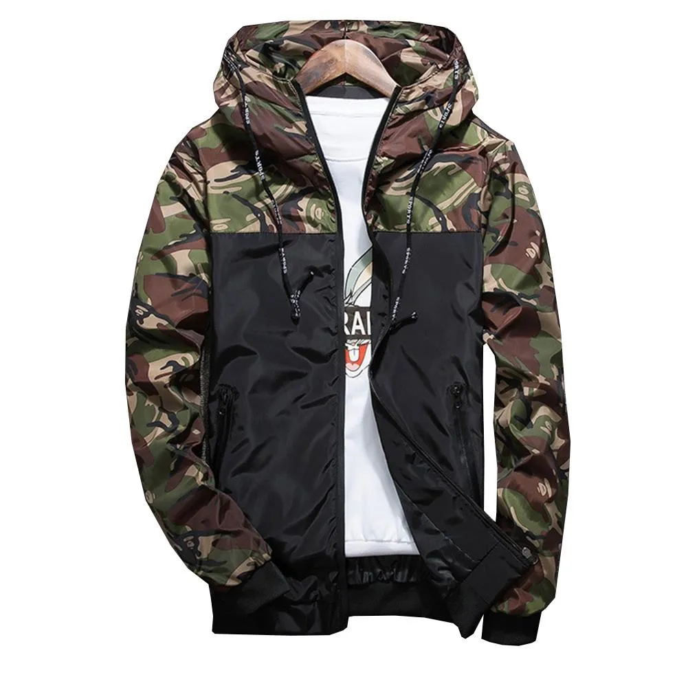 Camouflage Hooded Camo Army