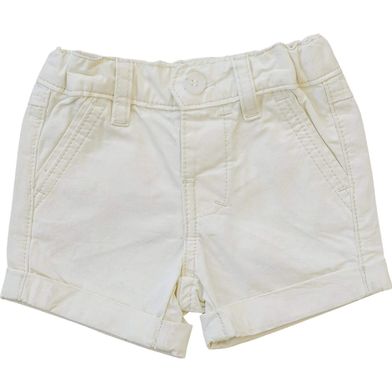 Mebie Baby Chino Shorts - Cream