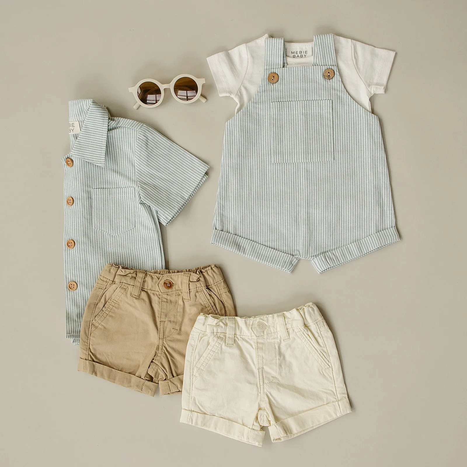 Mebie Baby Chino Shorts - Khaki