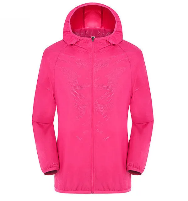Outdoor Windproof Hiking Raincoat