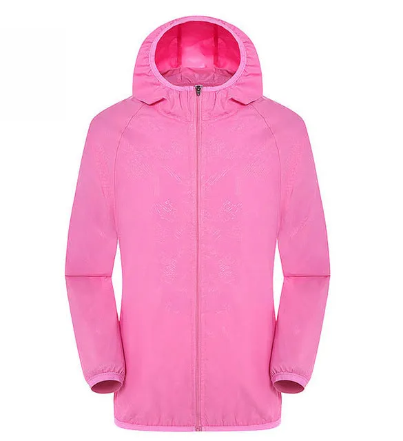Outdoor Windproof Hiking Raincoat