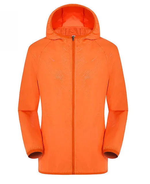 Outdoor Windproof Hiking Raincoat