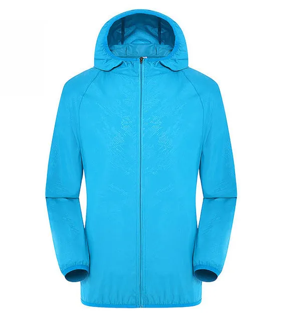 Outdoor Windproof Hiking Raincoat