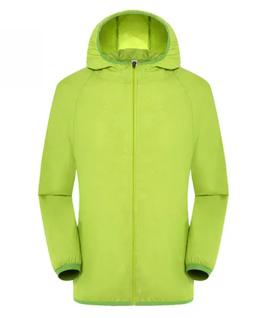 Outdoor Windproof Hiking Raincoat