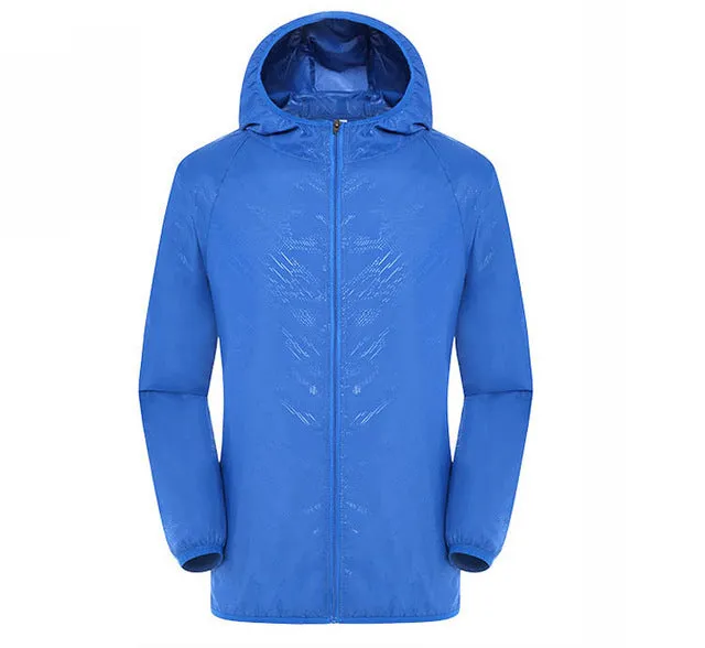 Outdoor Windproof Hiking Raincoat