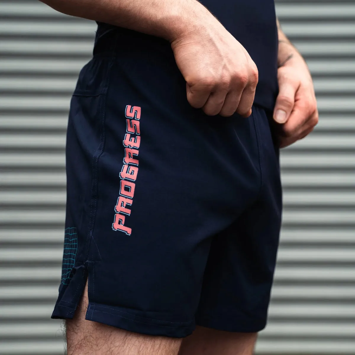 Progress Unknown Koi Board Shorts Navy