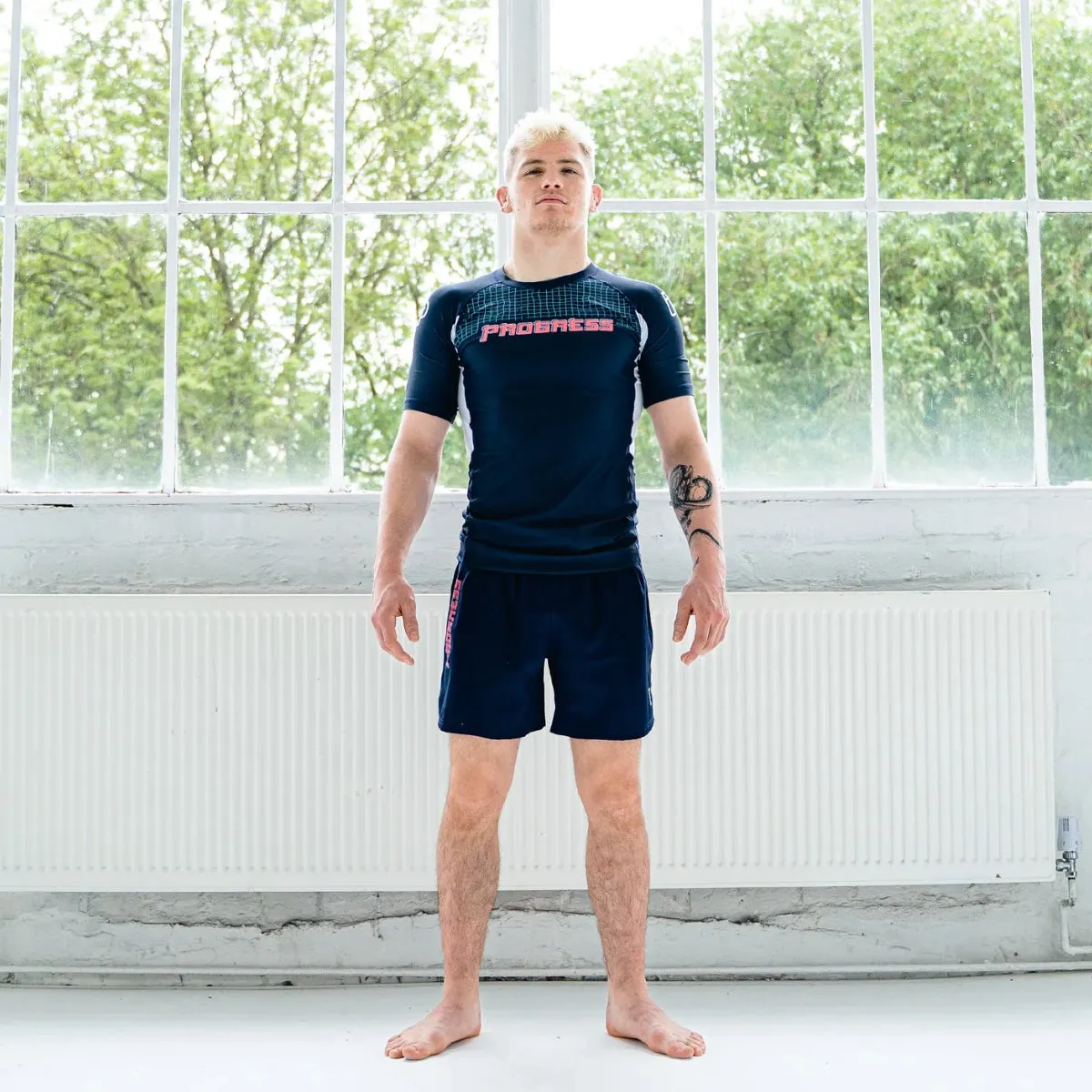 Progress Unknown Koi Board Shorts Navy