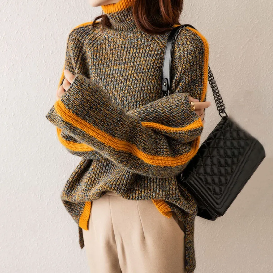 Zoey | Knitted Sweater with Round Neck