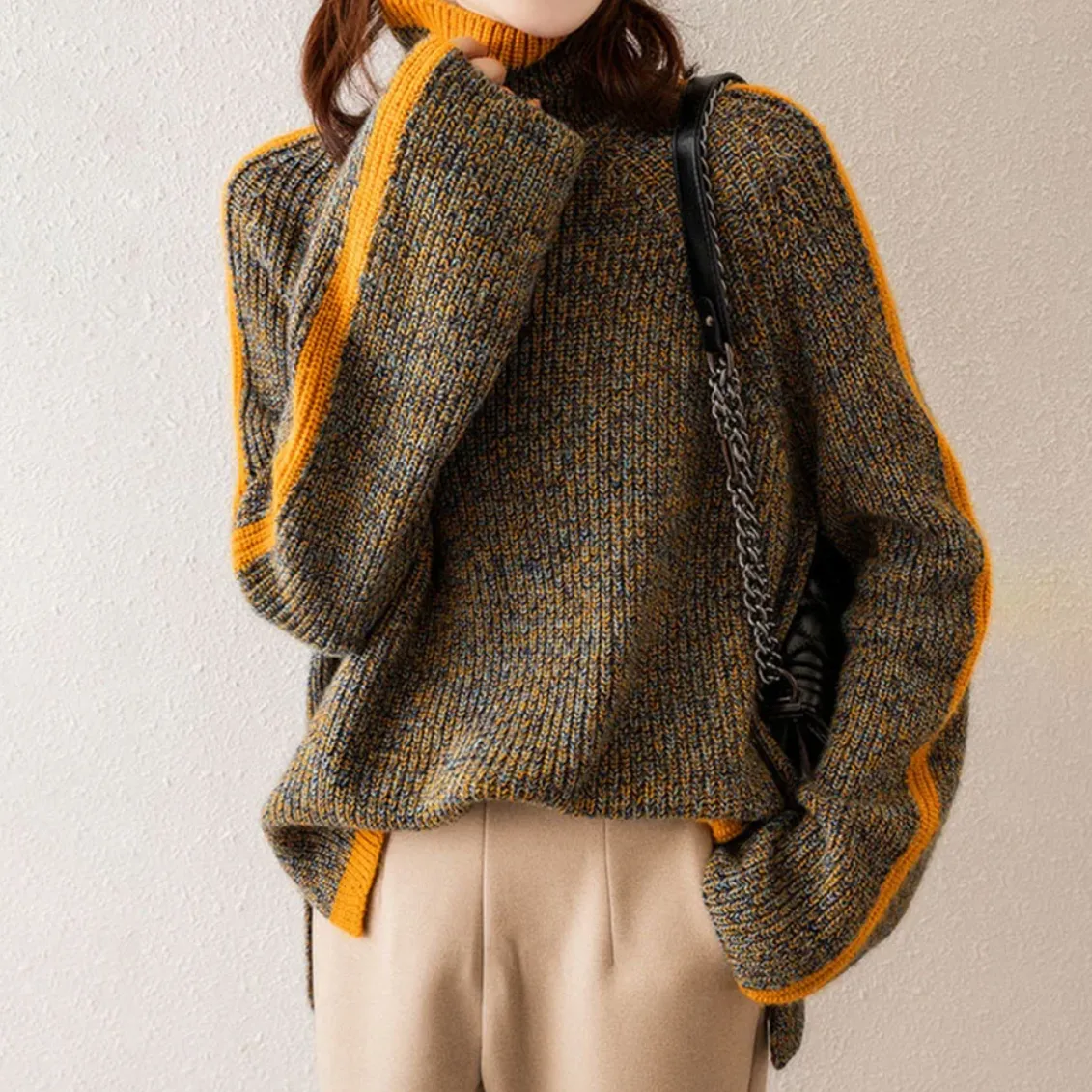 Zoey | Knitted Sweater with Round Neck
